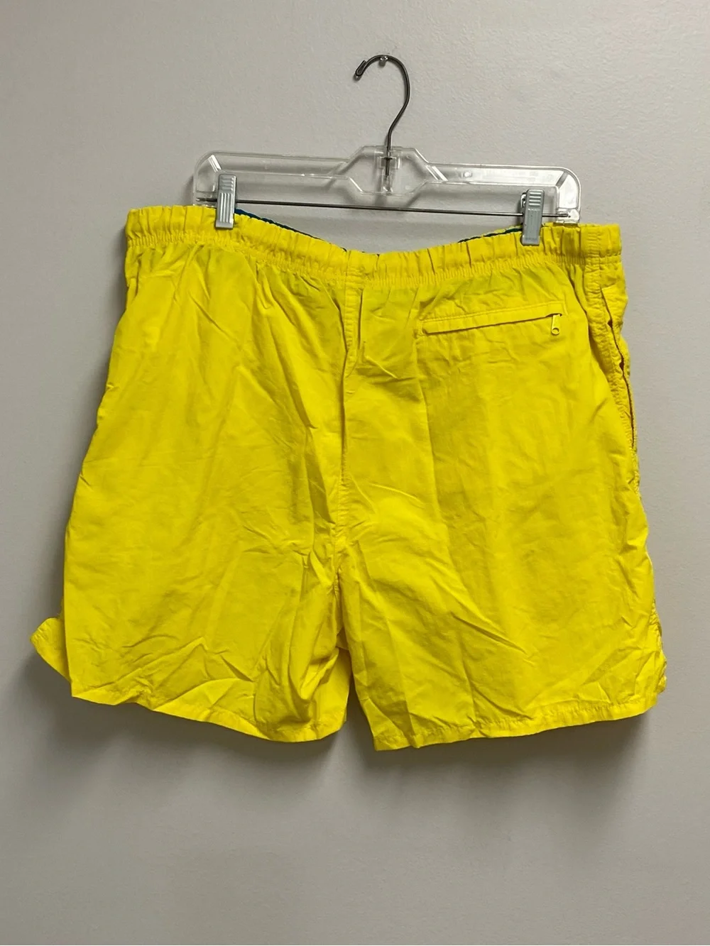 Men's Lands End Swim Shorts - Yellow size large